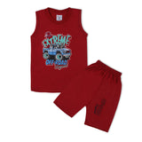 Valuable Boys Sando Suit - Red, Boys Sets & Suits, Chase Value, Chase Value