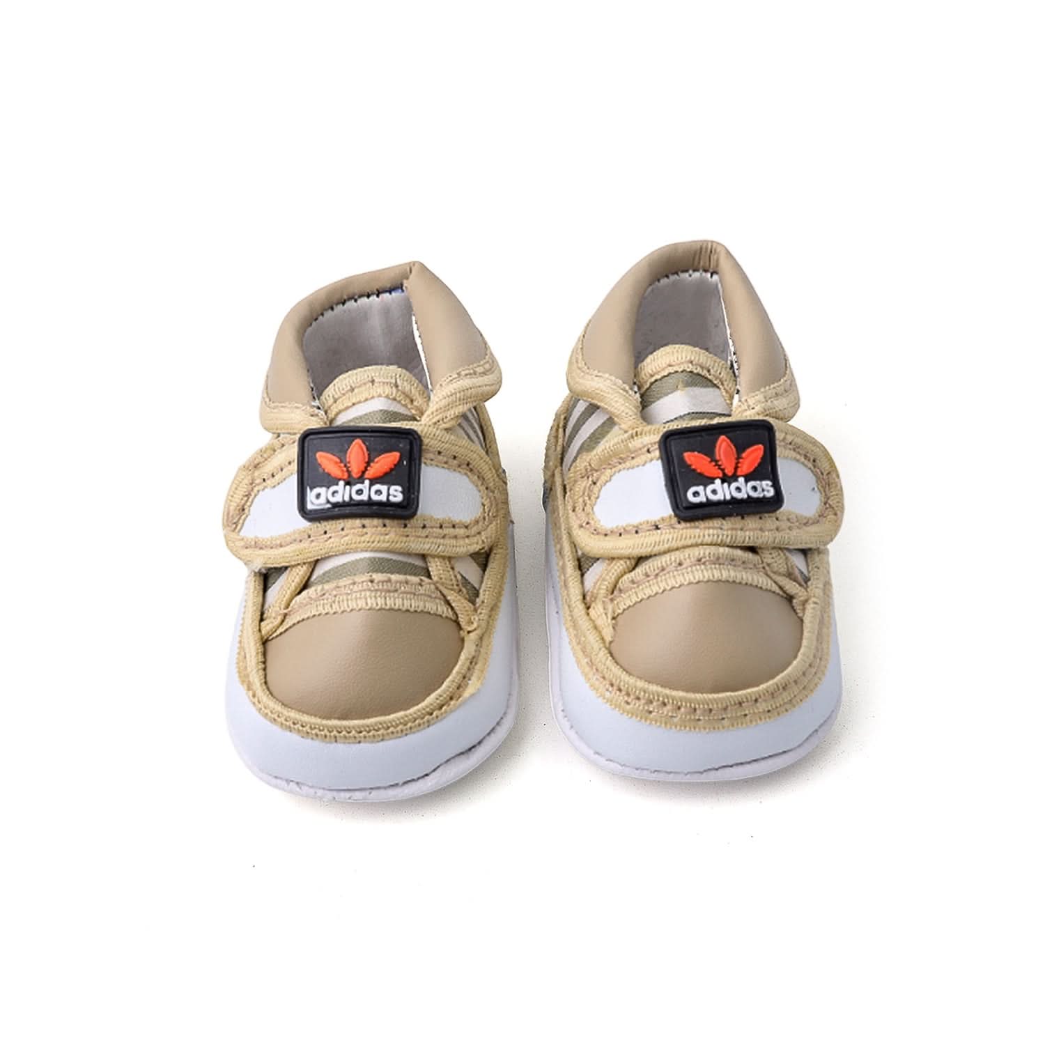 Newborn Boys Magic Shoes - Beige, Newborn Caps, Shoes & Socks, Chase Value, Chase Value