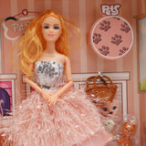 Doll 11" Inches  - Peach, Dolls & House, Chase Value, Chase Value