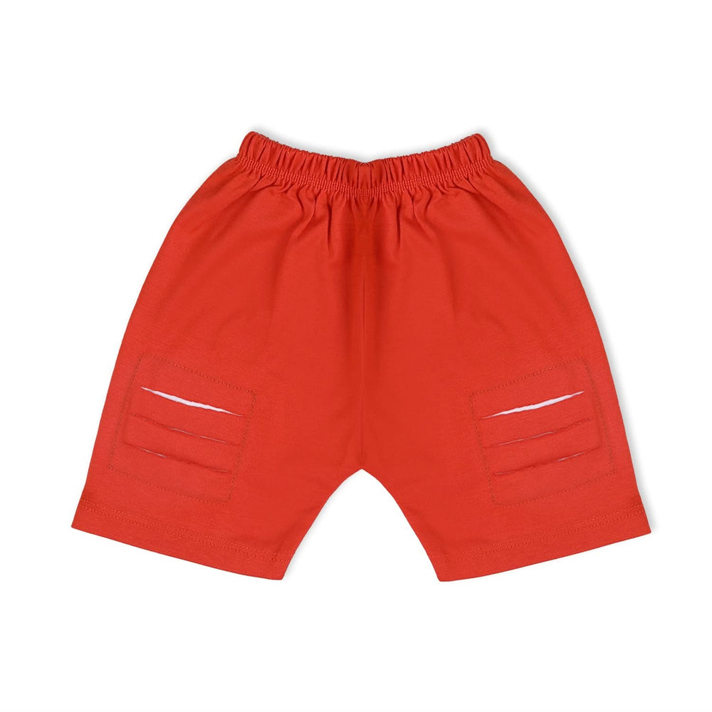 Valuable Newborn Boys Half Sleeves Suit - Orange, Newborn Boys Sets & Suits, Chase Value, Chase Value