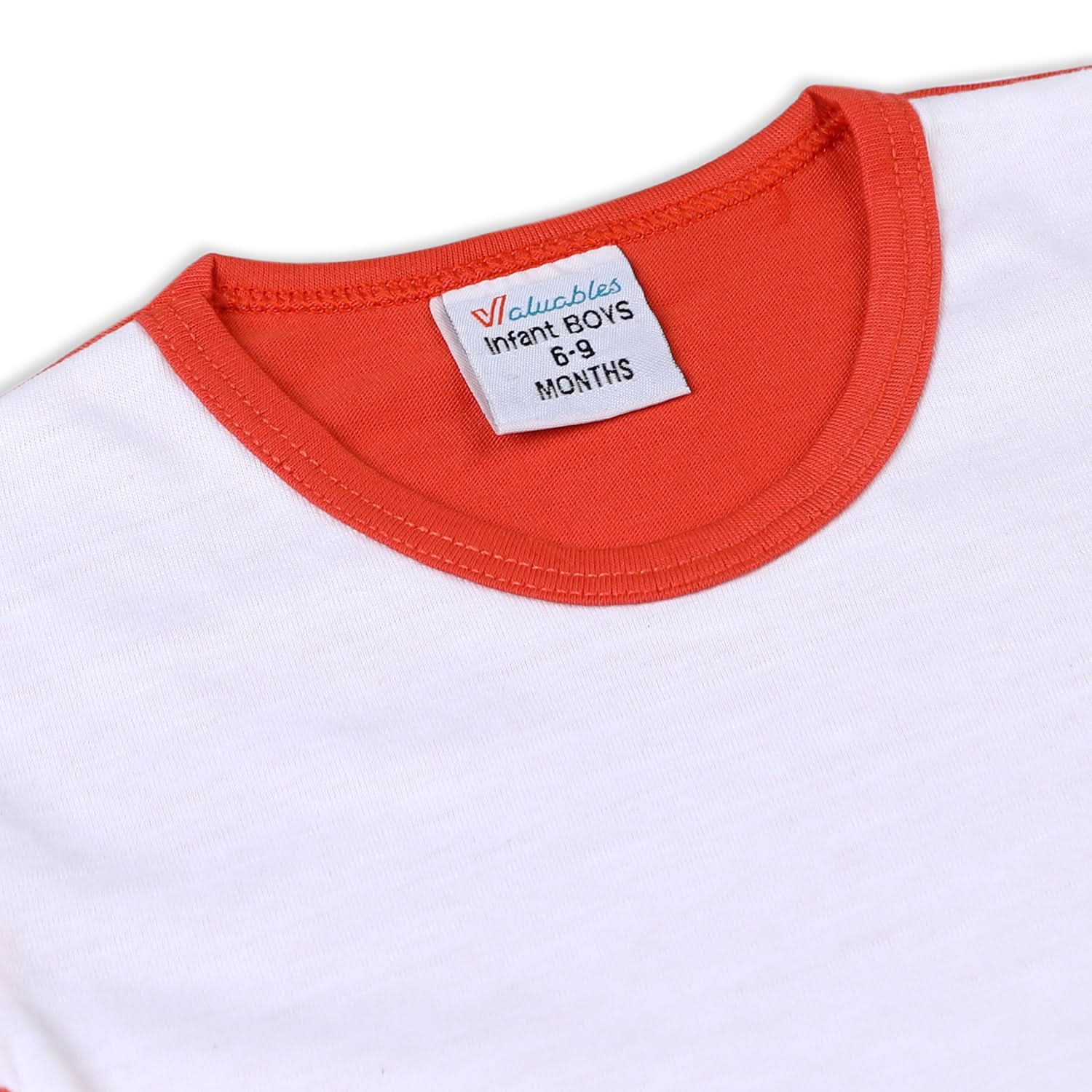 Valuable Newborn Boys Half Sleeves Suit - Orange, Newborn Boys Sets & Suits, Chase Value, Chase Value