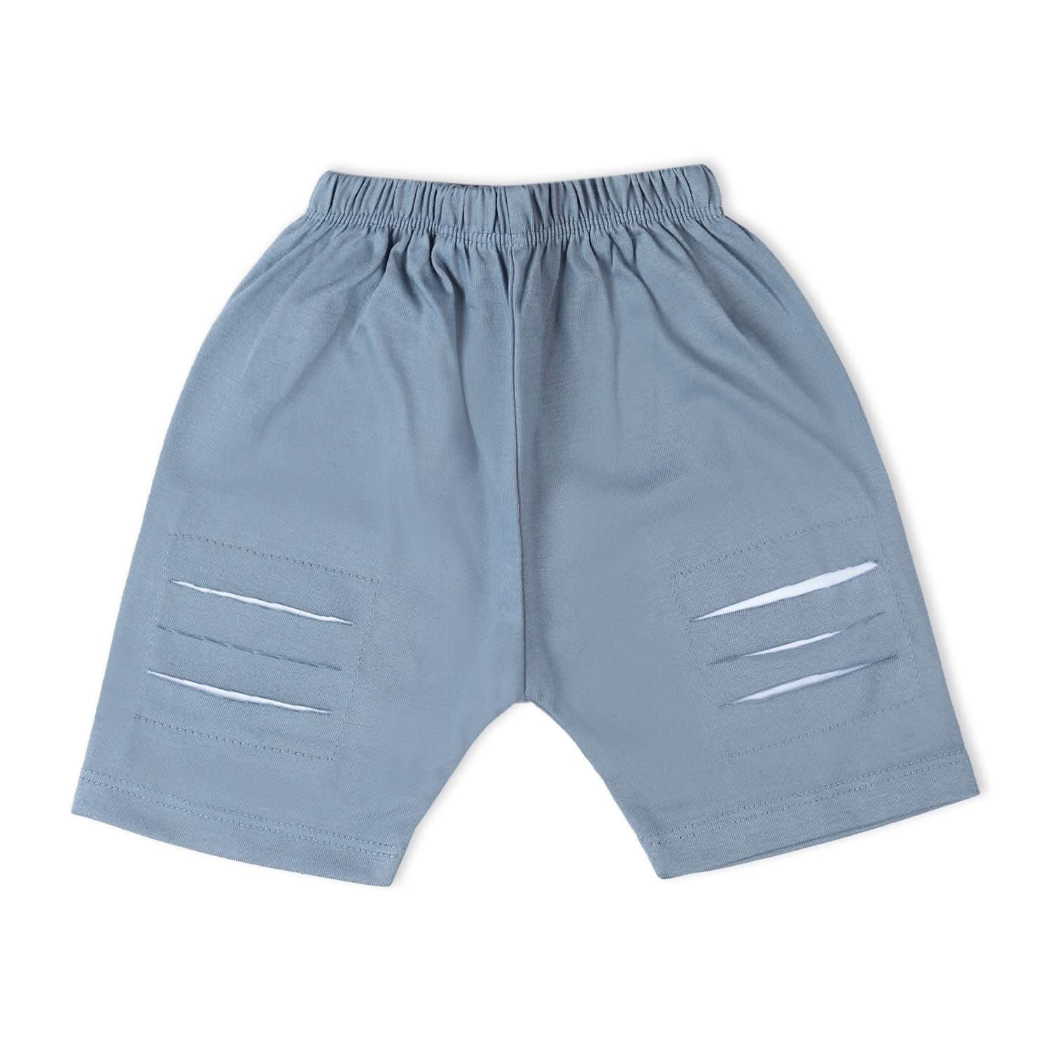Valuable Newborn Boys Half Sleeves Suit - Grey, Newborn Boys Sets & Suits, Chase Value, Chase Value