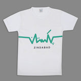 Boys Half Sleeves Azadi T-shirt - Green, Boys T-Shirts, Chase Value, Chase Value