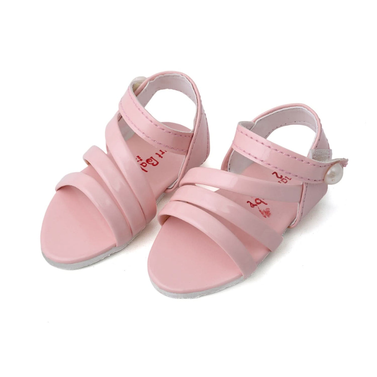 Newborn Baby Pumpy Step/Casual Sandles - Peach, Newborn Caps, Shoes & Socks, Chase Value, Chase Value