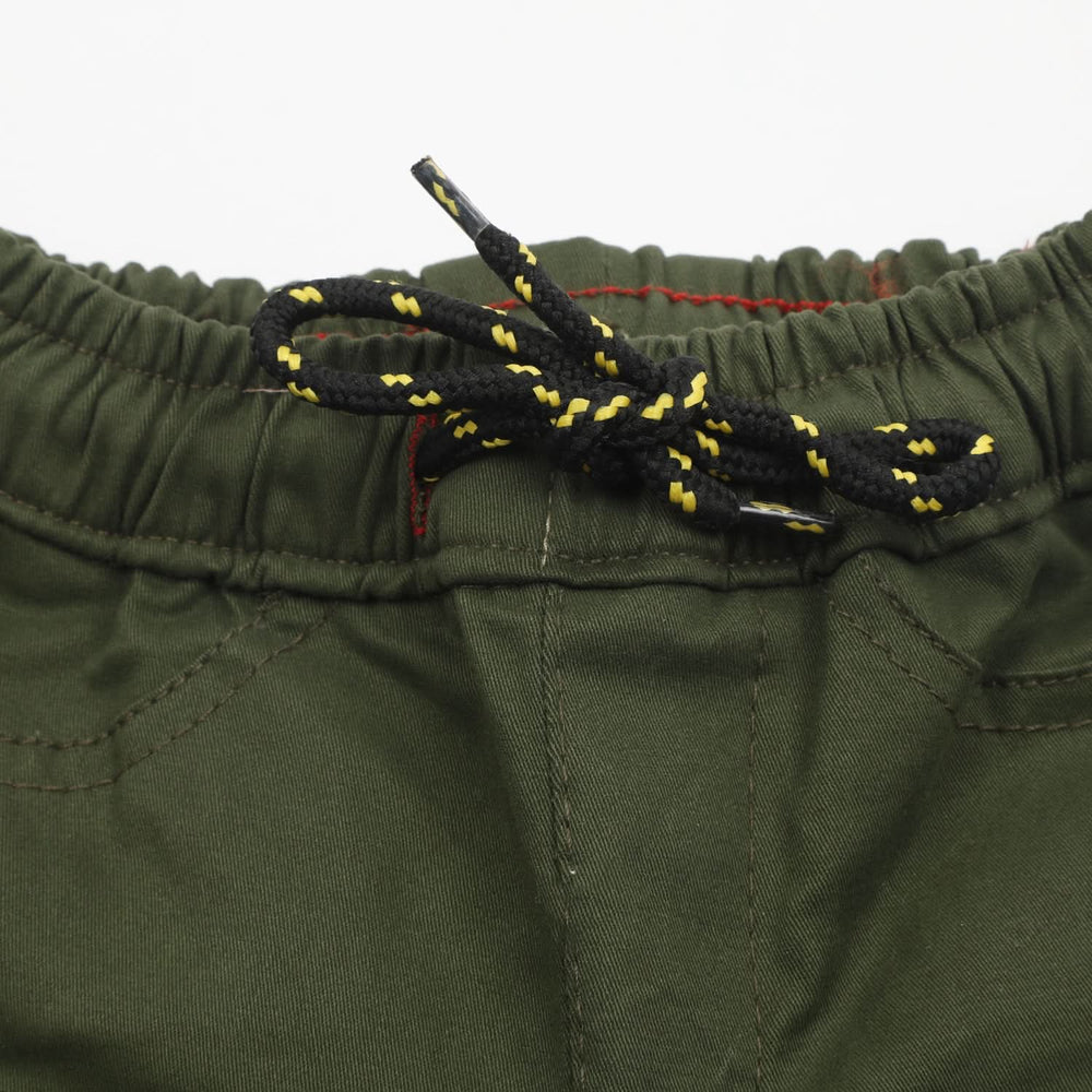Boys Cotton Short - Olive & Green, Boys Shorts, Chase Value, Chase Value