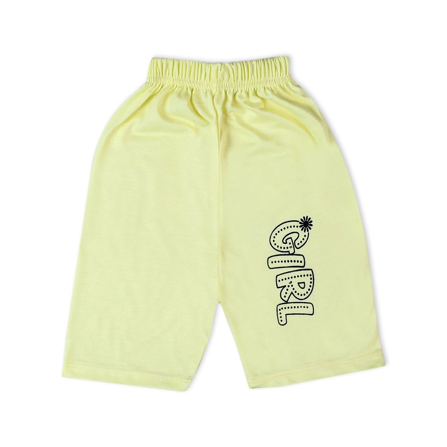 Valuable Girls Half Sleeves Suit - Yellow, Girls Suits, Chase Value, Chase Value