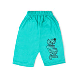 Valuable Girls Half Sleeves Suit - Cyan, Girls Suits, Chase Value, Chase Value