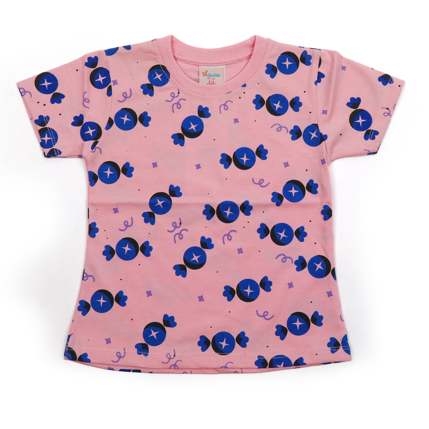 Girls Half Sleeves T-Shirt, Girls T-Shirts, Chase Value, Chase Value