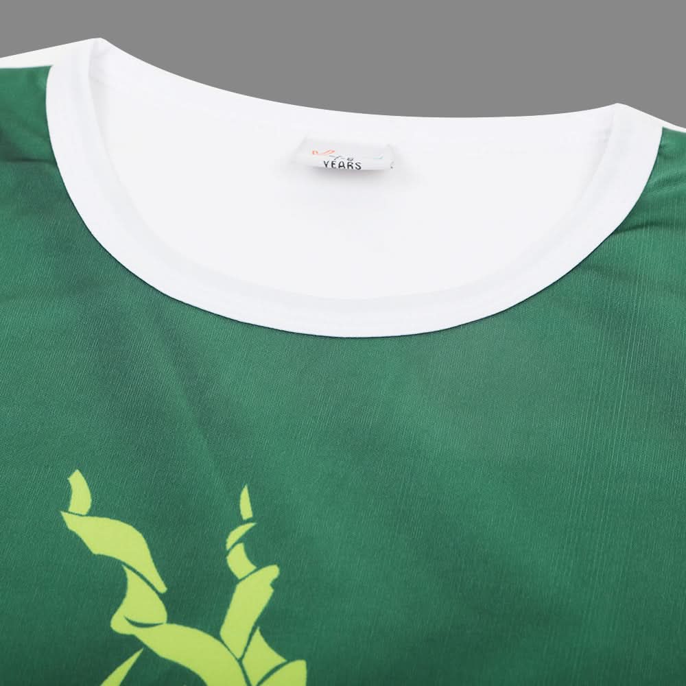 Boys Half Sleeves Azadi T-Shirt - Green, Boys T-Shirts, Chase Value, Chase Value