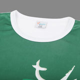 Boys Half Sleeves Azadi T-Shirt - Green, Boys T-Shirts, Chase Value, Chase Value