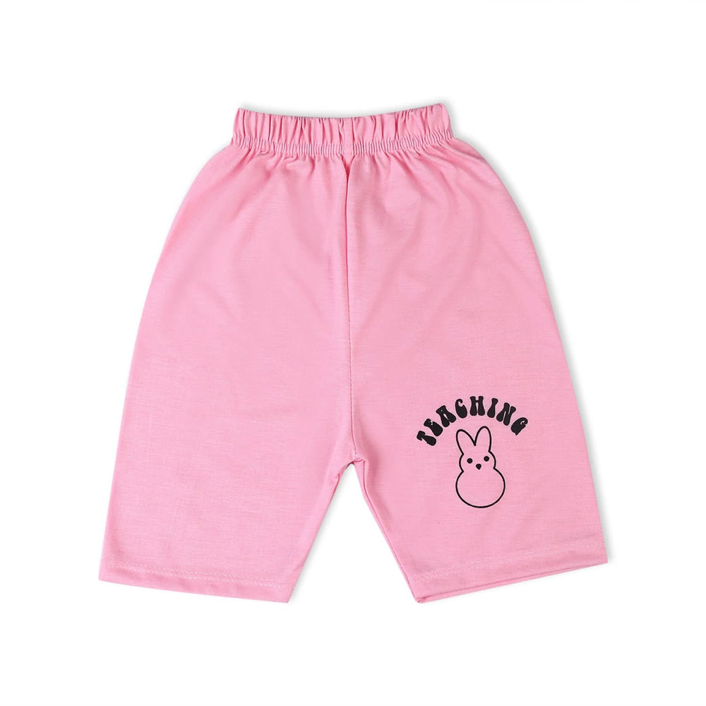 Valuable Girls Half Sleeves Suit - Pink, Girls Suits, Chase Value, Chase Value