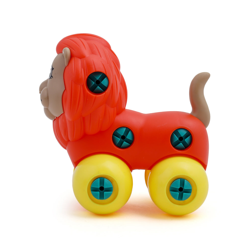 Assemble Cartoon Lion, Non Battery Operated Toys, Chase Value, Chase Value