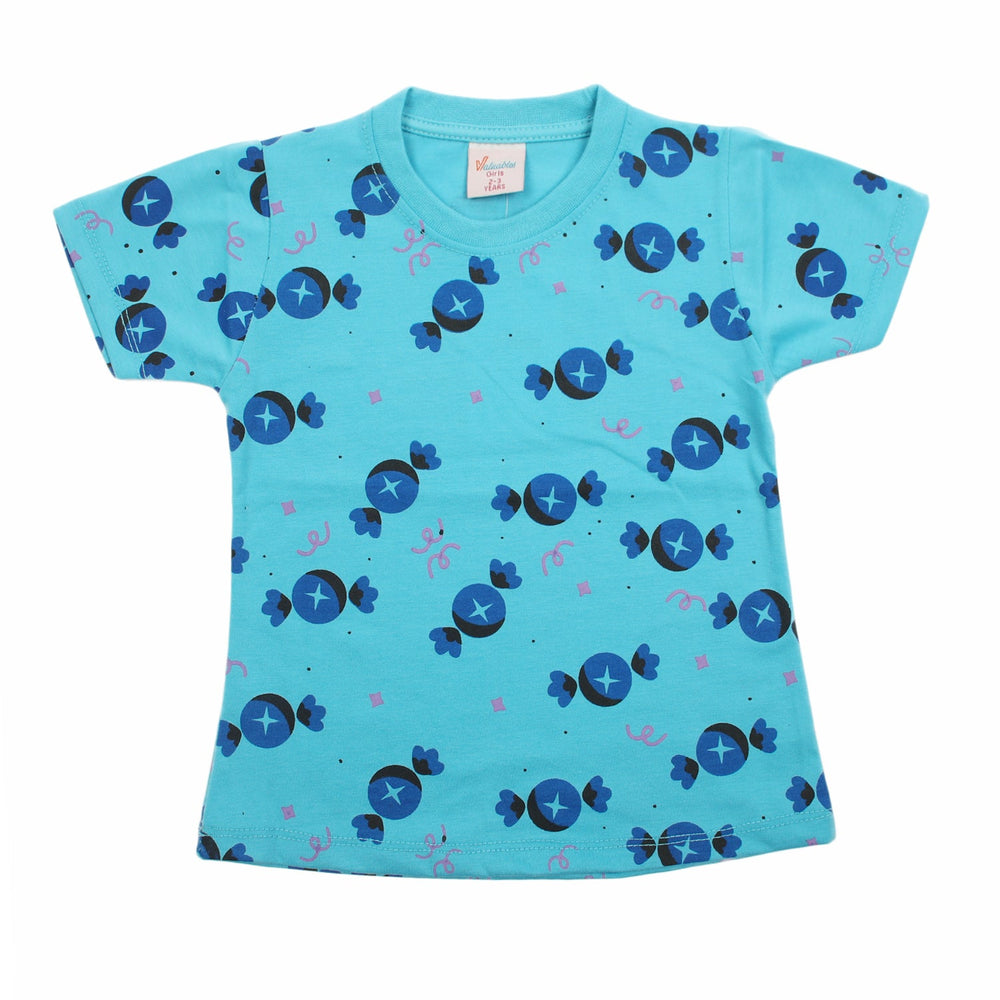 Girls Half Sleeves T-Shirt, Girls T-Shirts, Chase Value, Chase Value