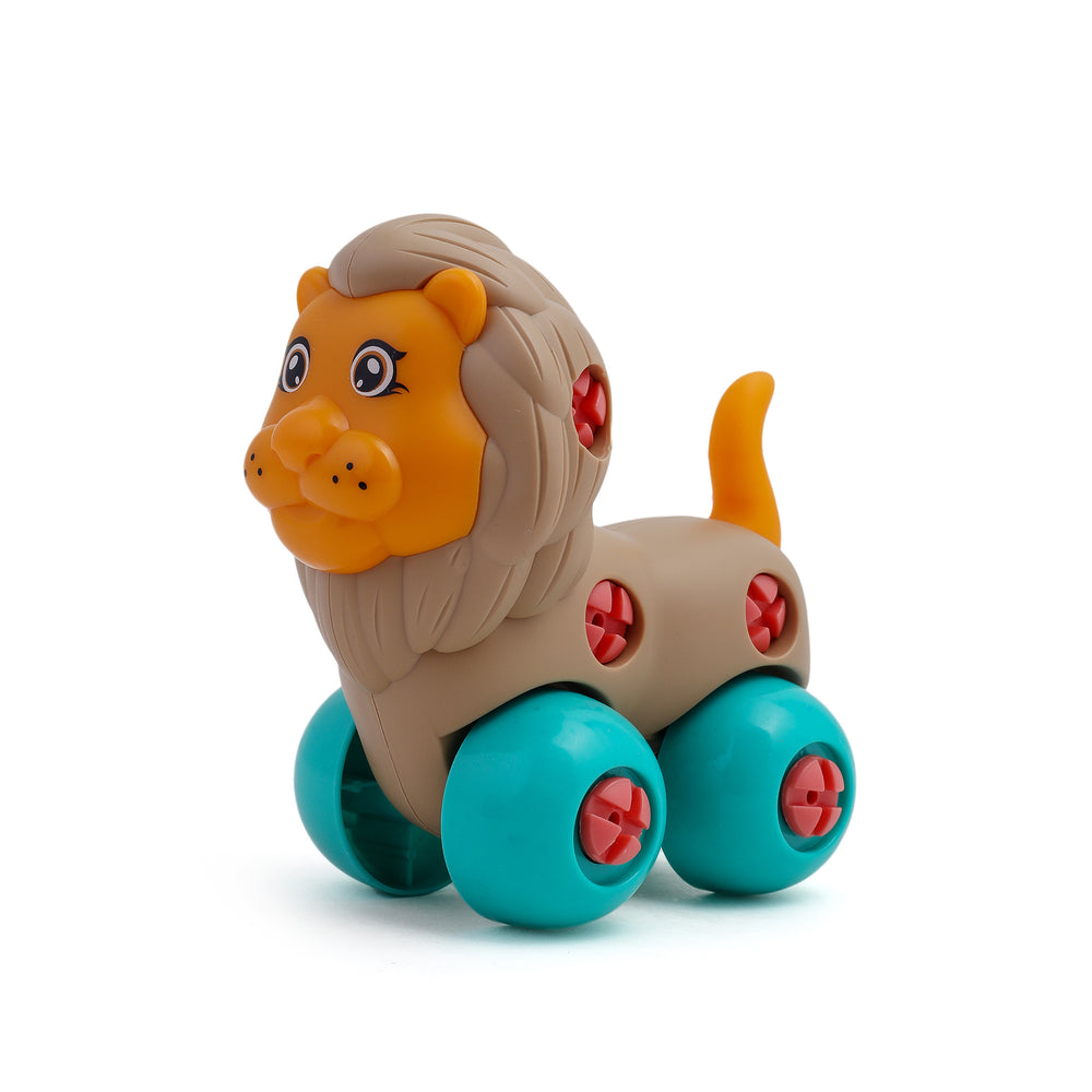 Assemble Cartoon Lion, Non Battery Operated Toys, Chase Value, Chase Value
