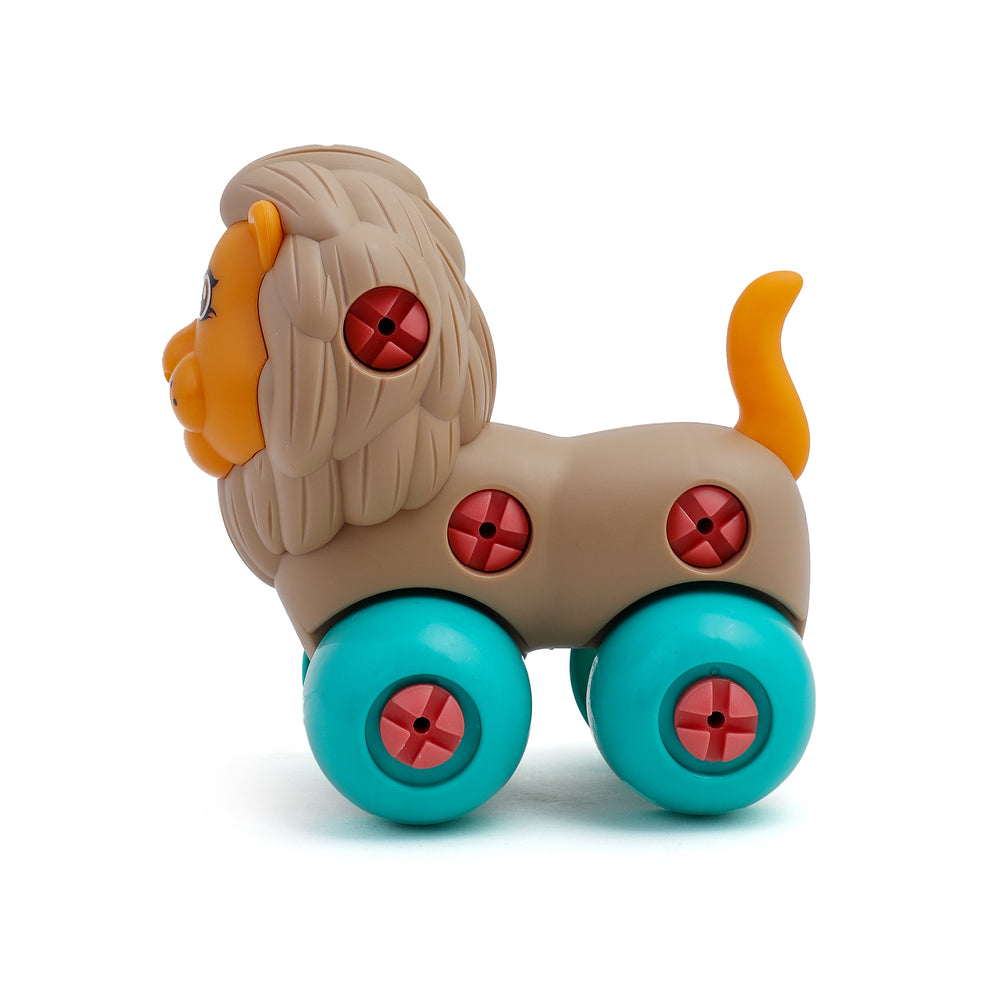 Assemble Cartoon Lion, Non Battery Operated Toys, Chase Value, Chase Value