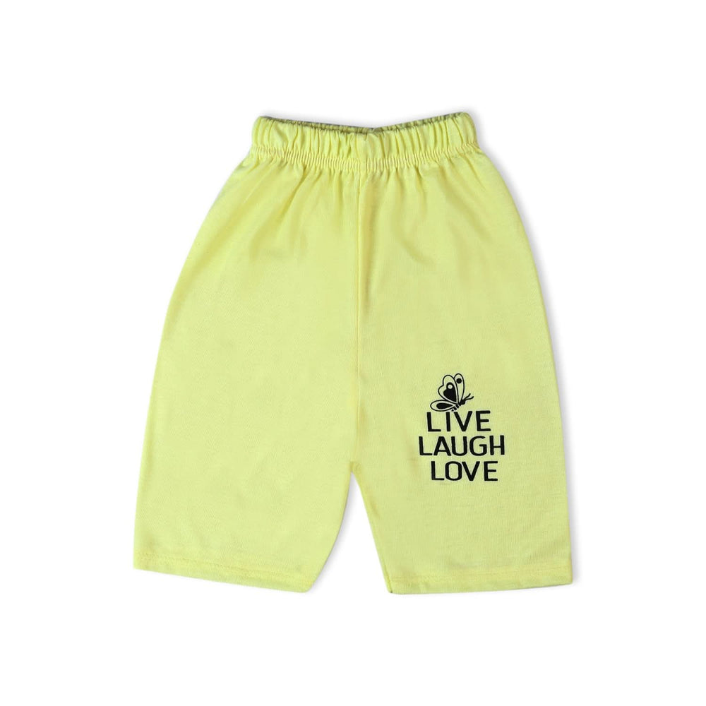 Valuable Girls Half Sleeves Suit - Yellow, Girls Suits, Chase Value, Chase Value
