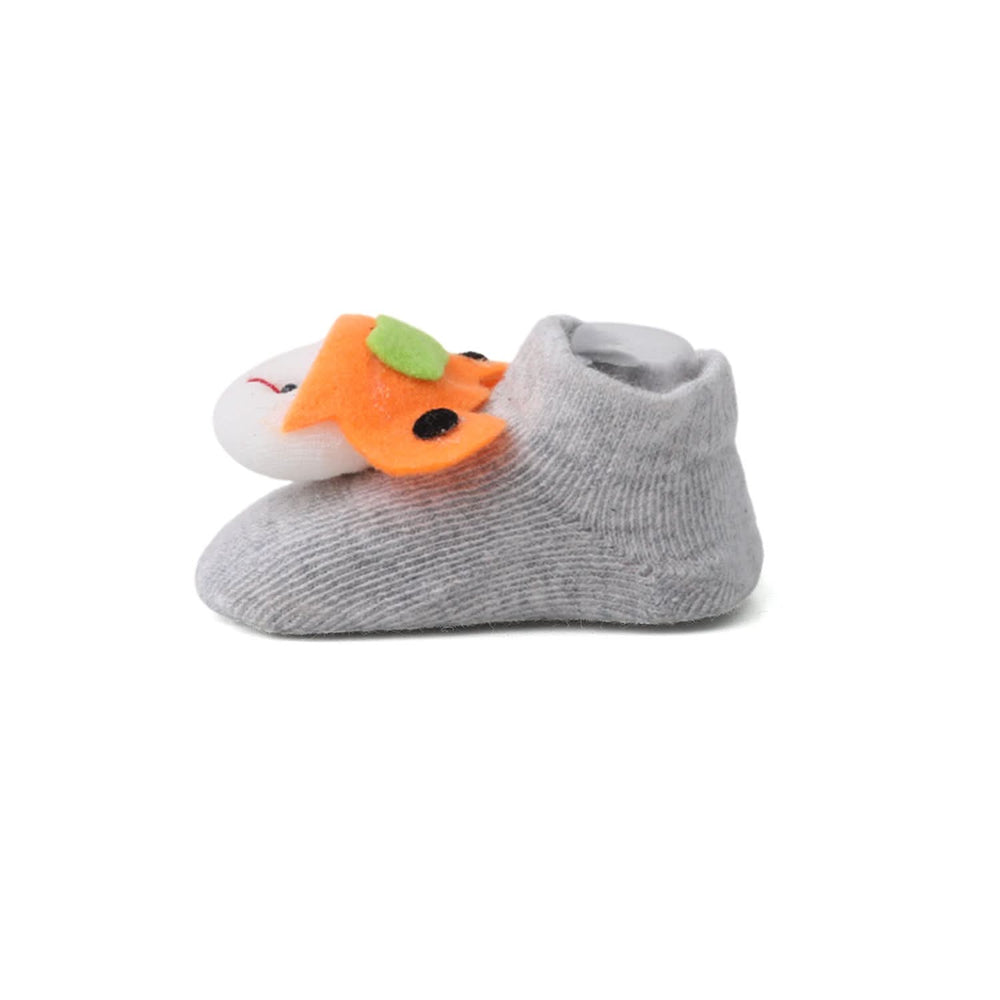 Baby Socks Booties Color Cartoon - Grey, Newborn Caps, Shoes & Socks, Chase Value, Chase Value
