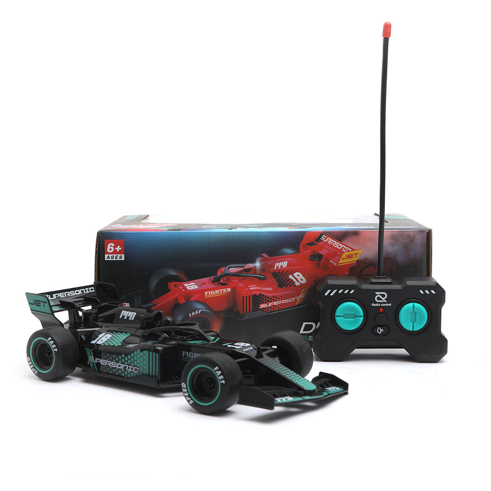 Formula 1- 1:18 Scale High Speed Cool Indoor Outdoor Toy For Kids, Remote Control, Chase Value, Chase Value