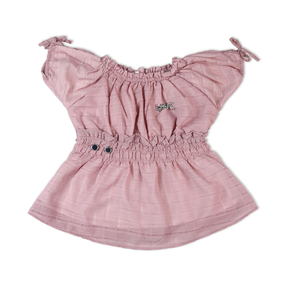 Girls Tight Half Sleeves Suit - Tea Pink, Girls Suits, Chase Value, Chase Value