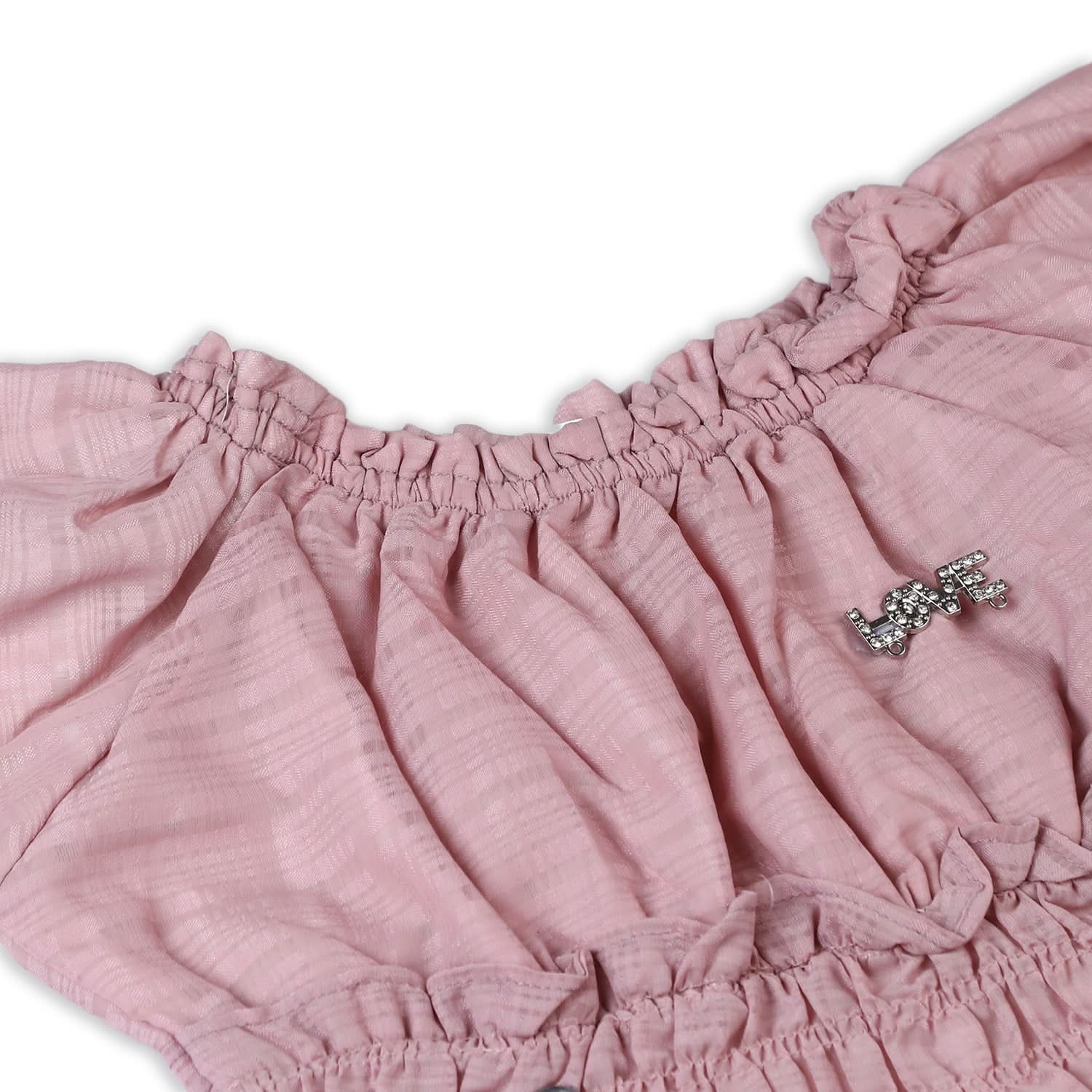 Girls Tight Half Sleeves Suit - Tea Pink, Girls Suits, Chase Value, Chase Value