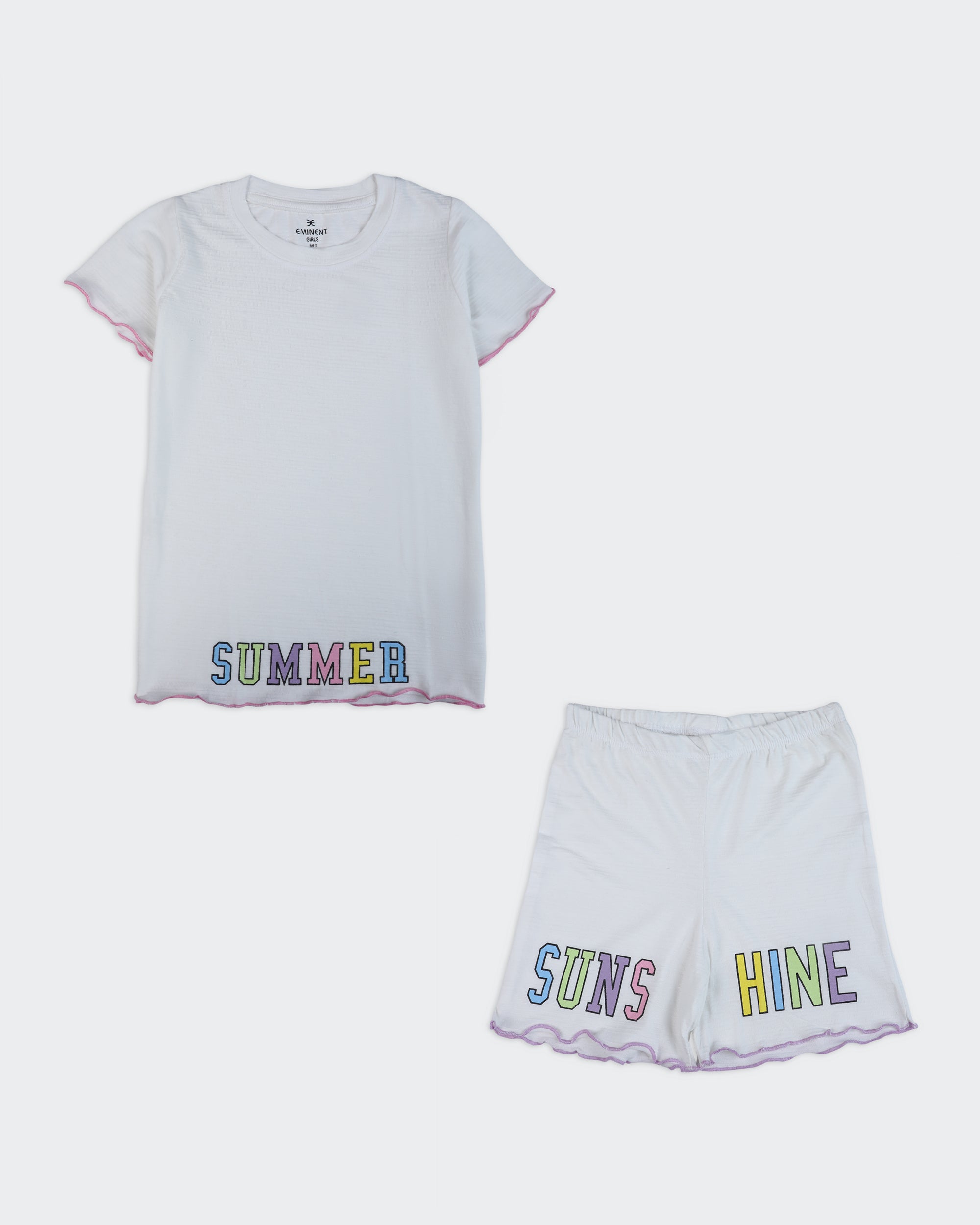 Eminent Girls Half Sleeves Co-Ord Set, Girls Co-Ord Suit, Eminent, Chase Value