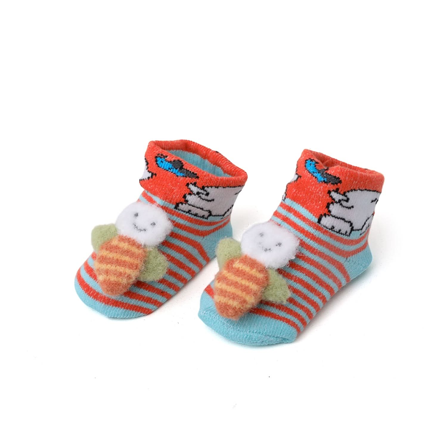 Newborn Booties Carter'S Dot - Orange, Newborn Caps, Shoes & Socks, Chase Value, Chase Value