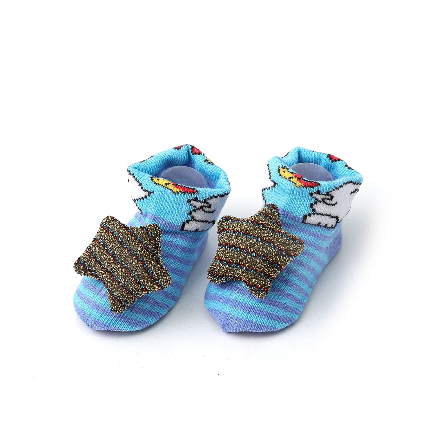 Newborn Booties Carter'S Dot - Blue, Newborn Caps, Shoes & Socks, Chase Value, Chase Value