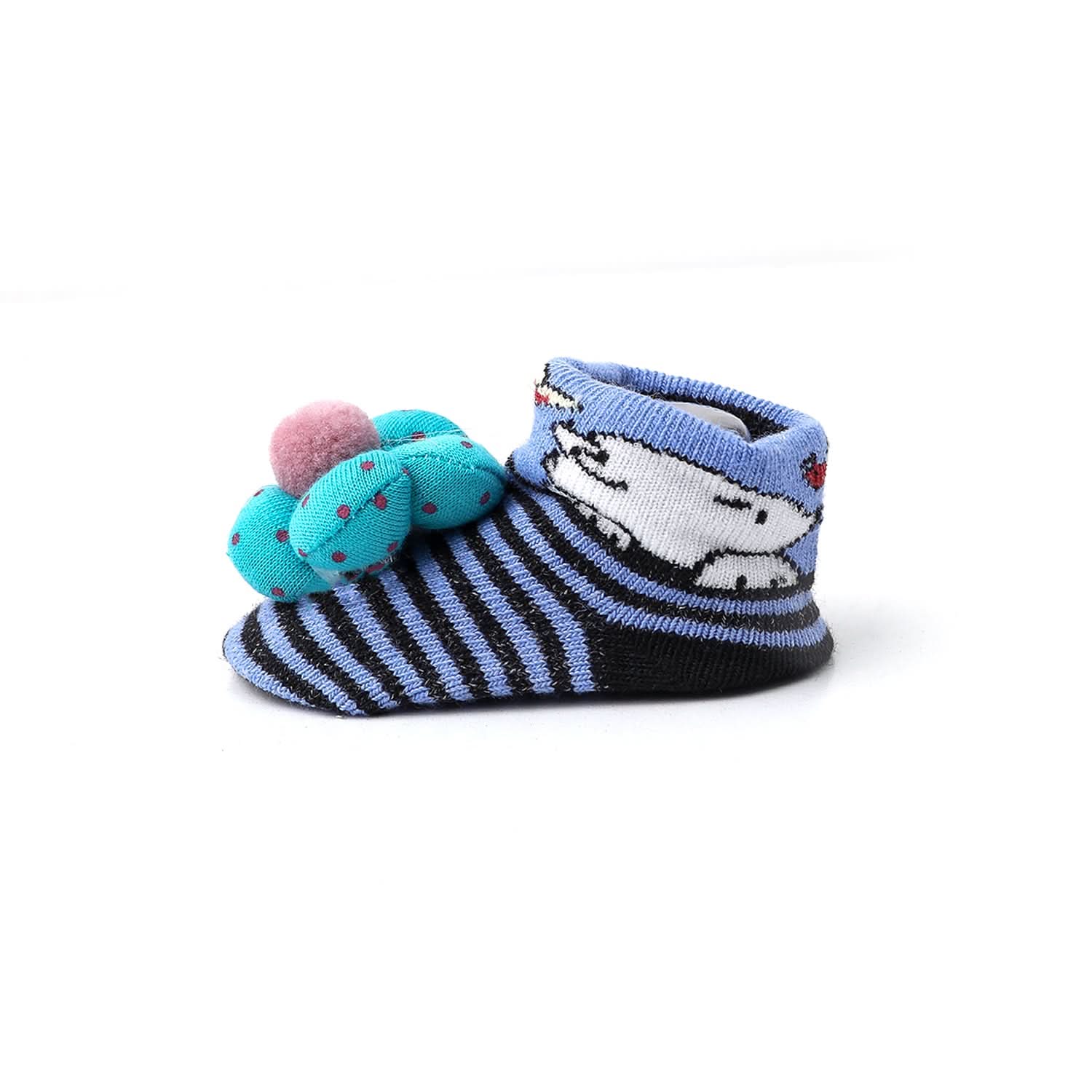 Newborn Booties Carter'S Dot - Blue, Newborn Caps, Shoes & Socks, Chase Value, Chase Value