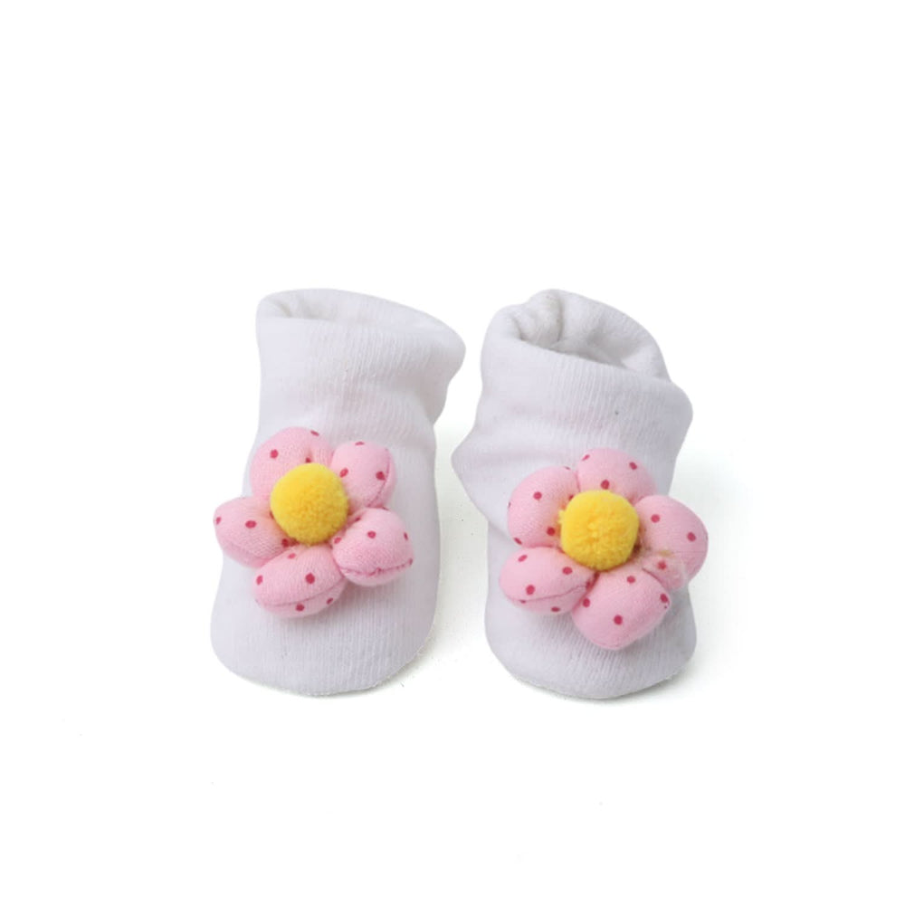 Newborn Booties Carter'S Dot - White, Newborn Caps, Shoes & Socks, Chase Value, Chase Value