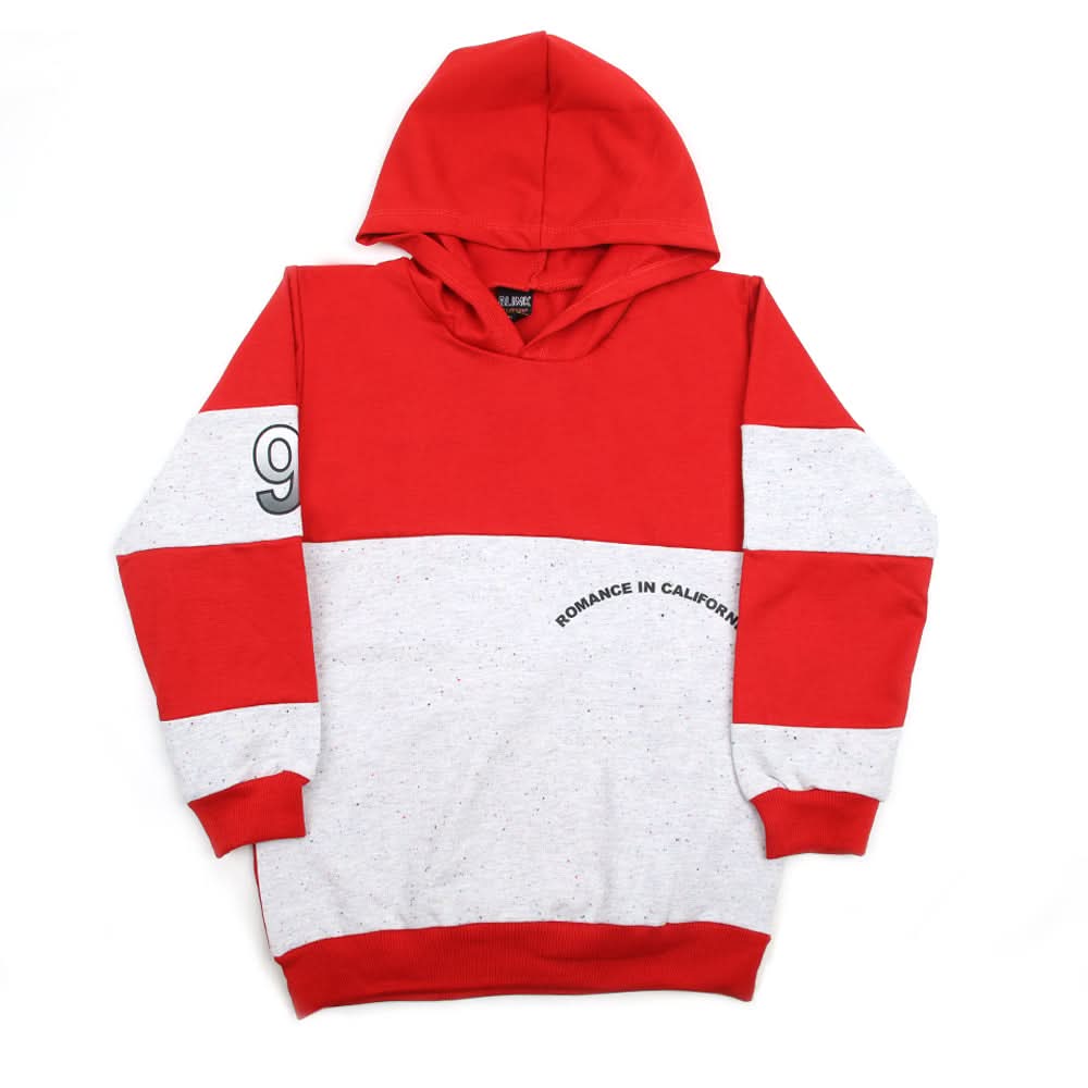 Boys Full Sleeves Hoodie - Red, Boys Hoodies & Sweat Shirts, Chase Value, Chase Value