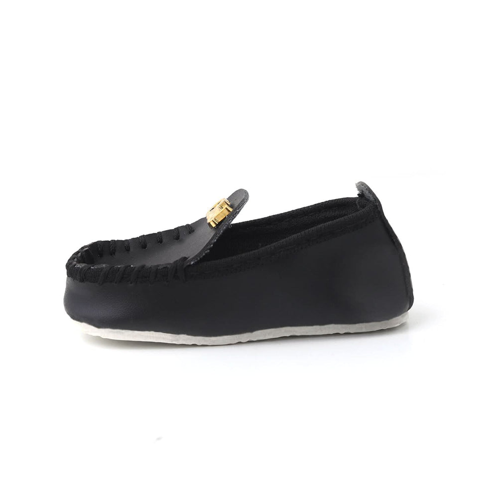 Newborn Boys Loafer - Black, Newborn Caps, Shoes & Socks, Chase Value, Chase Value