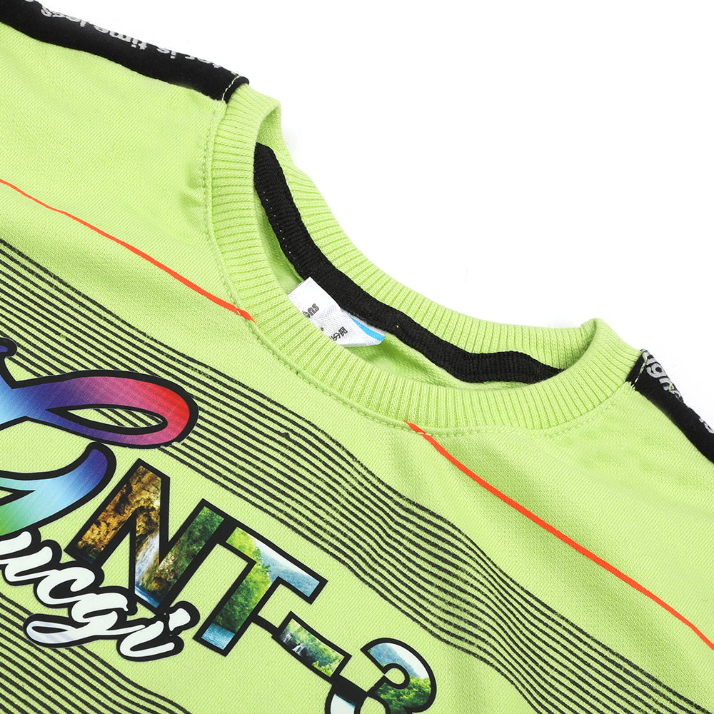 Boys Full Sleeves 2Pcs Suits - Light Green, Boys Sets & Suits, Chase Value, Chase Value