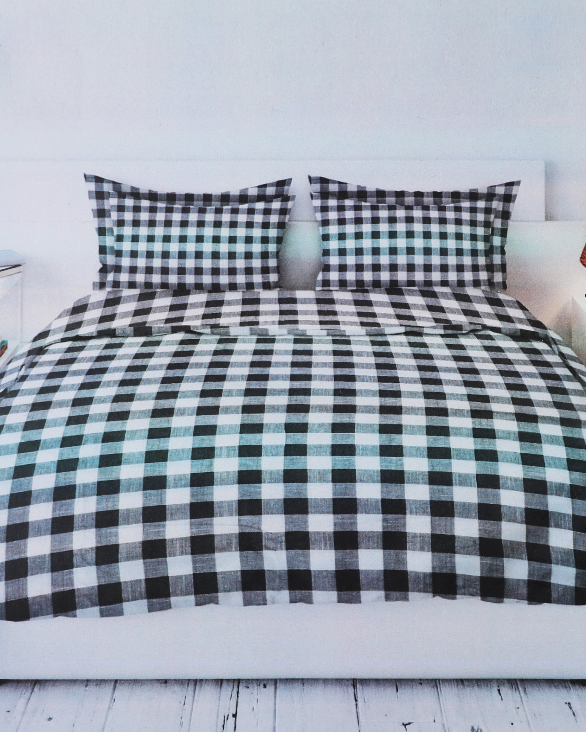 Cotton King Size Bedsheet 96x102- 5pc, King Size Bed Sheet, Chase Value, Chase Value