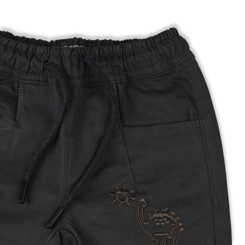 Eminent Newborn Boys Cotton Pant - Charcoal, Newborn Boys Shorts & Pants, Eminent, Chase Value