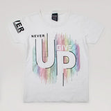 Boys Half Sleeves T-Shirt - White, Boys T-Shirts, Chase Value, Chase Value
