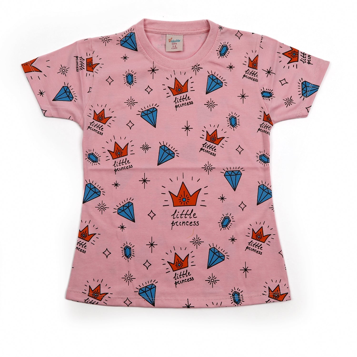 Girls Half Sleeves T-Shirt, Girls T-Shirts, Chase Value, Chase Value