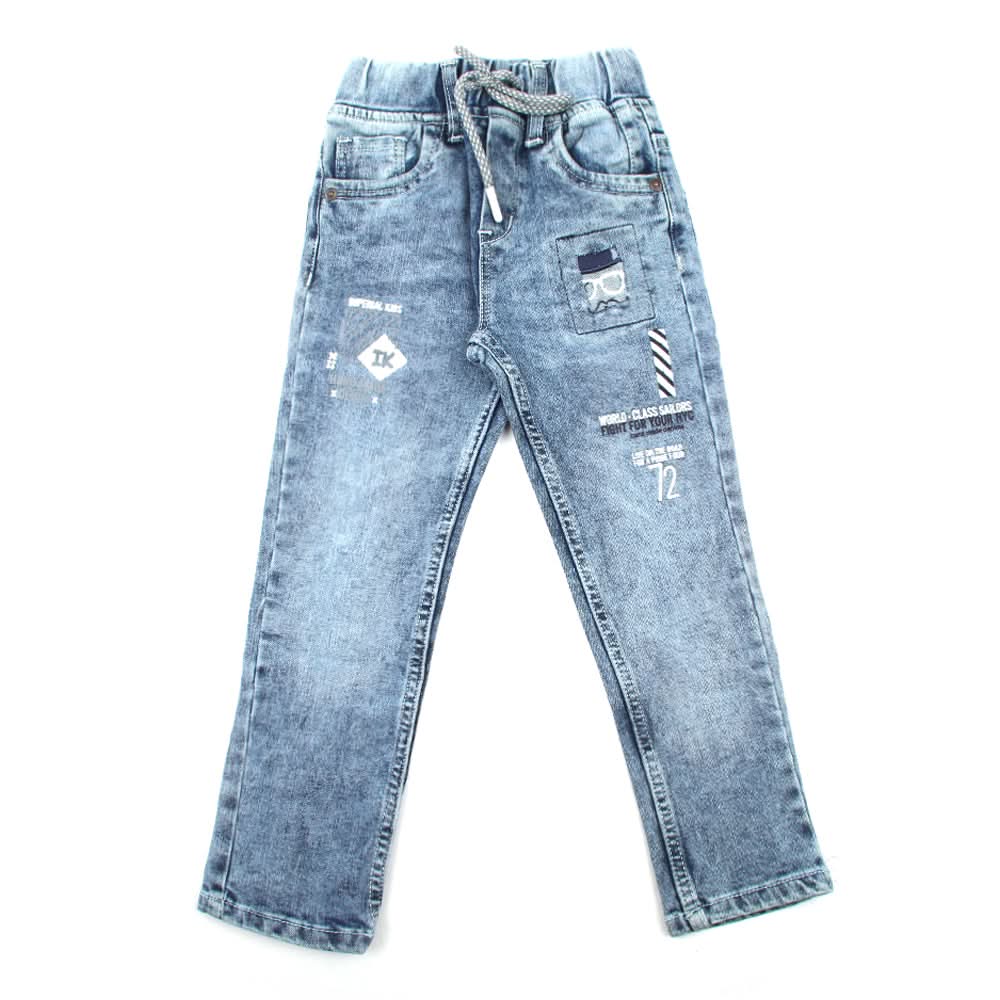Boys Denim Pant - Mid Blue, Boys Denim Pants, Chase Value, Chase Value
