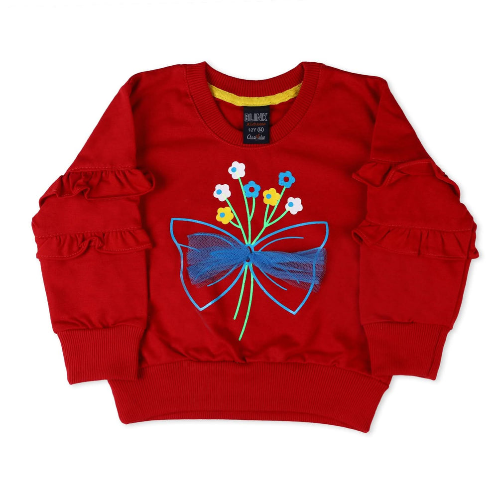 Girls T-Shirt  - Red, Girls T-Shirts, Chase Value, Chase Value
