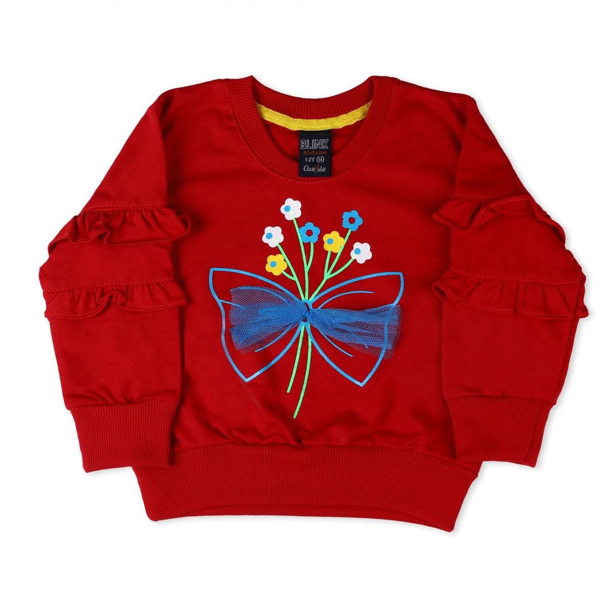 Girls T-Shirt  - Red, Girls T-Shirts, Chase Value, Chase Value