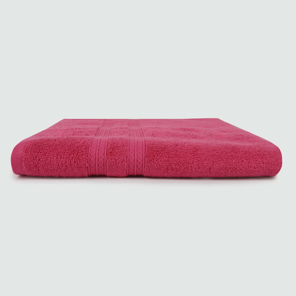 Eminent Bath Towel - Fuchsia, Bath Towels, Eminent, Chase Value
