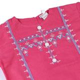 Girls Embroidered Shalwar Suit - Pink, Girls Shalwar Kameez, Chase Value, Chase Value