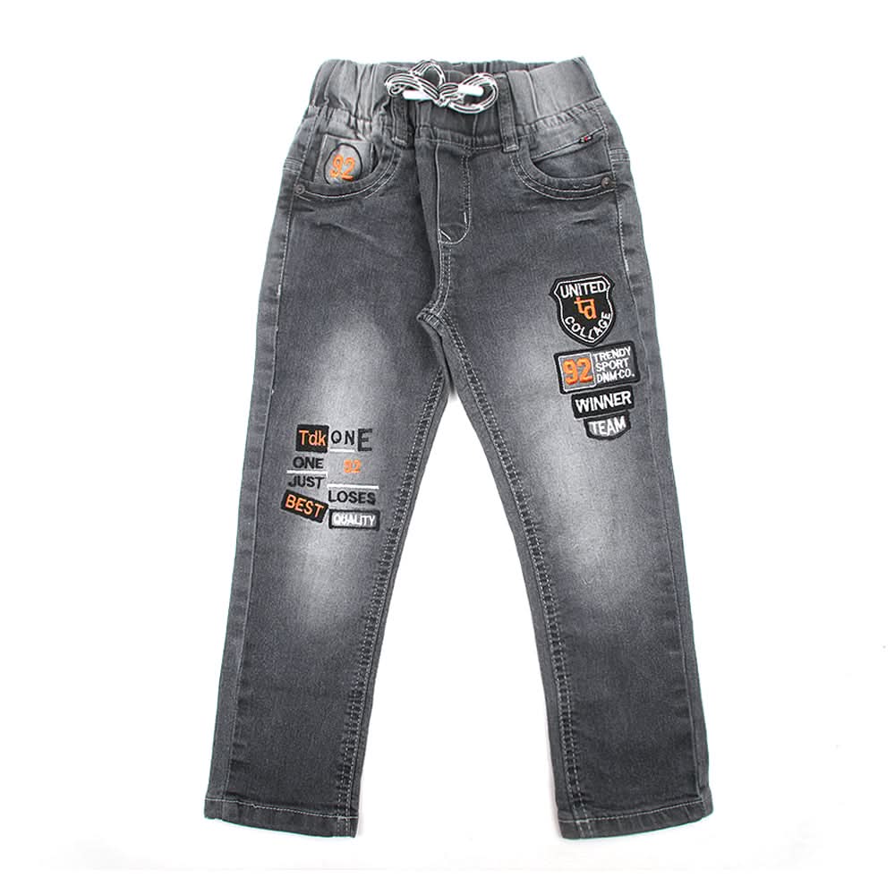 Boys Denim Pant - Grey, Boys Denim Pants, Chase Value, Chase Value