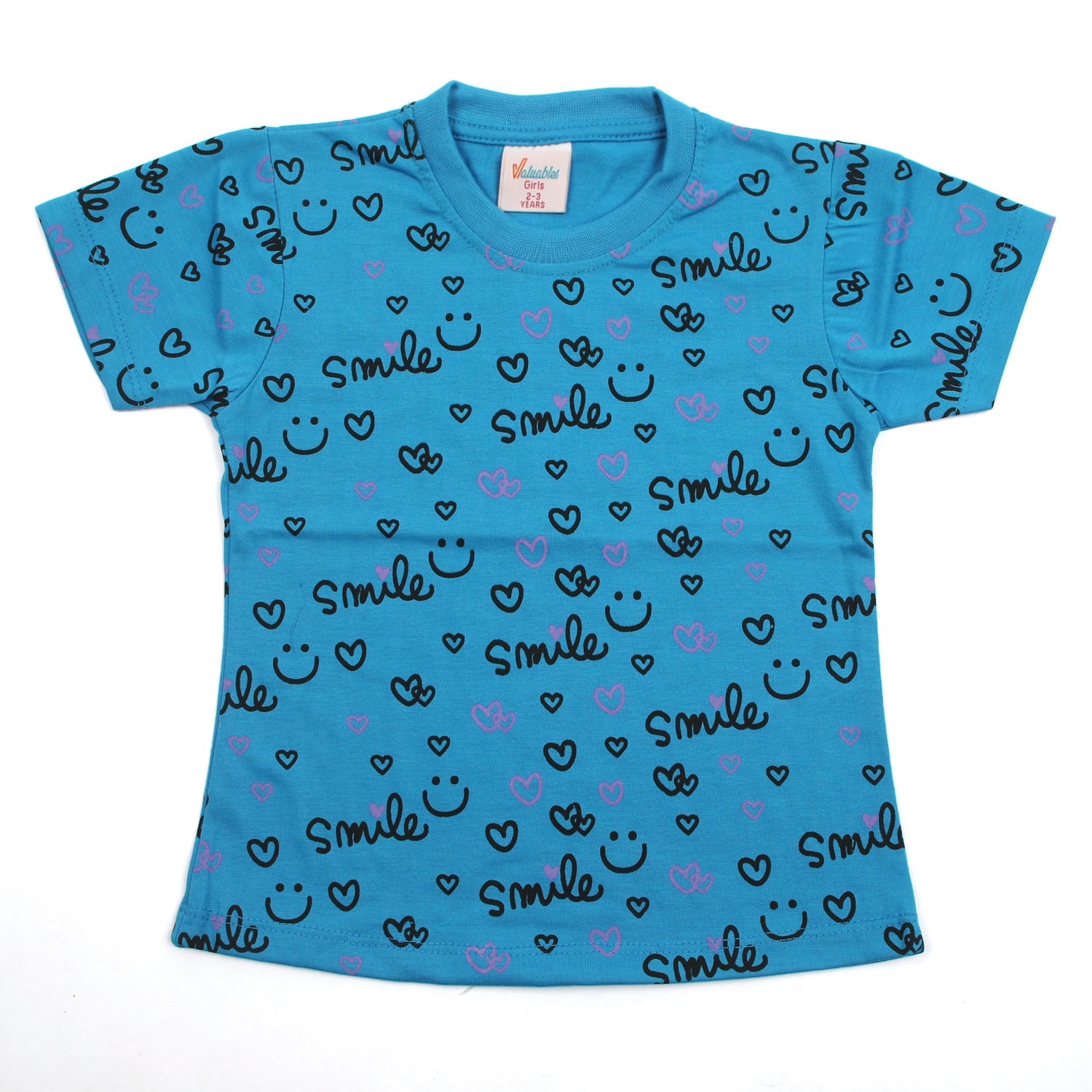 Girls Half Sleeves T-Shirt, Girls T-Shirts, Chase Value, Chase Value