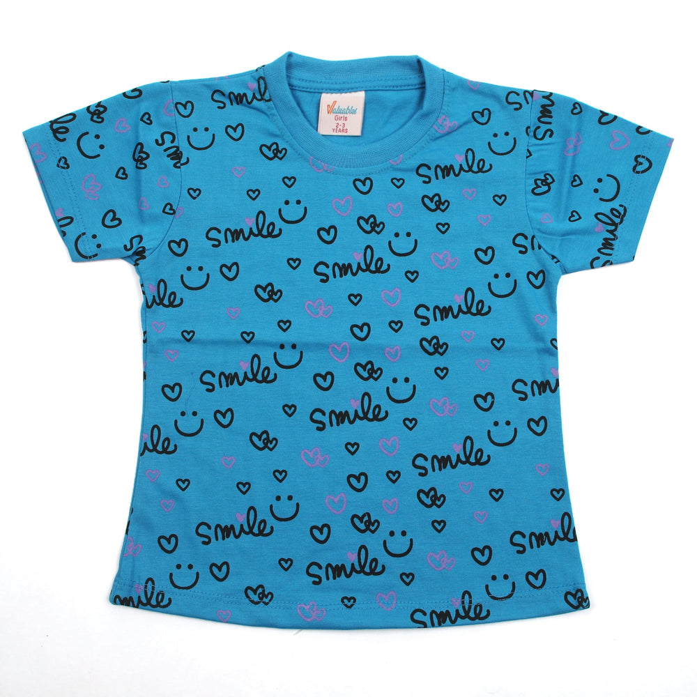 Girls Half Sleeves T-Shirt, Girls T-Shirts, Chase Value, Chase Value