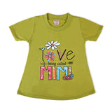 Valuable Girls Half Sleeves Suit - Olive Green, Girls Suits, Chase Value, Chase Value