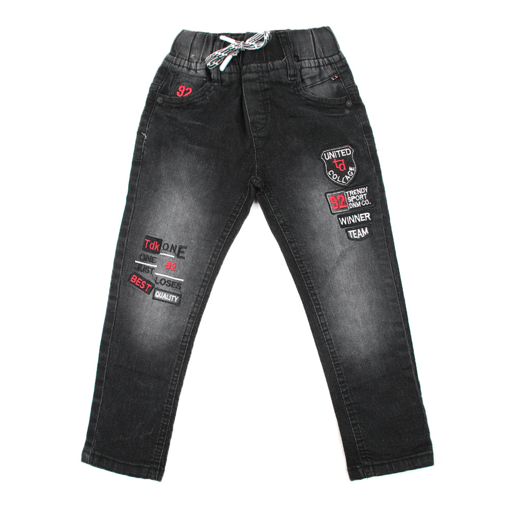 Boys Denim Pant - Black, Boys Denim Pants, Chase Value, Chase Value