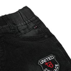 Boys Denim Pant - Black