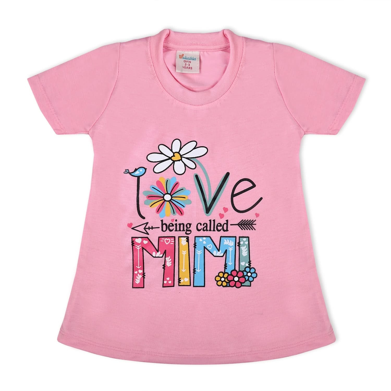 Valuable Girls Half Sleeves Suit - Pink, Girls Suits, Chase Value, Chase Value