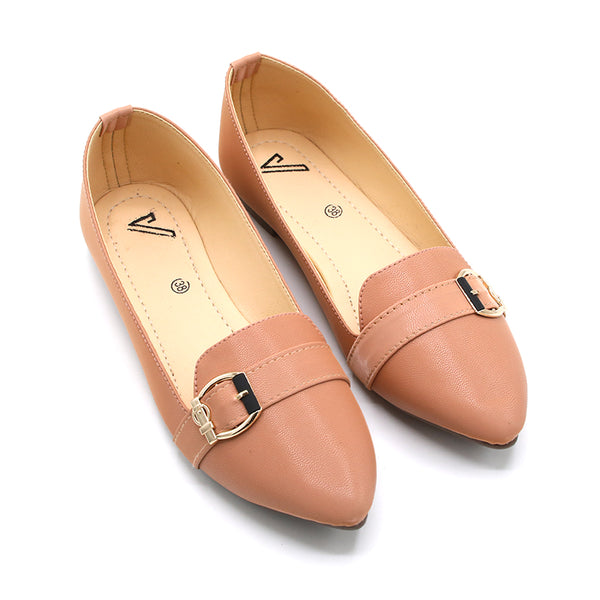 Women's Pump - Peach