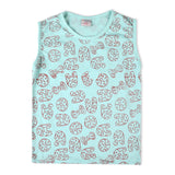 Valuable Girls Sando Suit - Cyan, Girls Suits, Chase Value, Chase Value